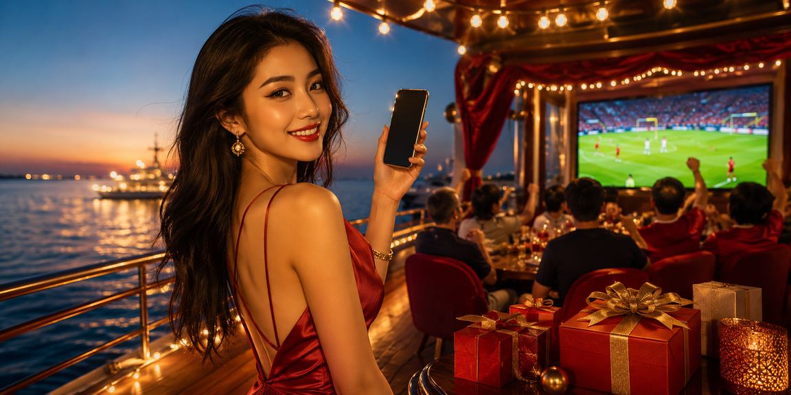 Người hâm mộ bóng đá tại Đà Lạt xem trận đấu và đặt cược trực tuyến trên điện thoại bên bờ biển