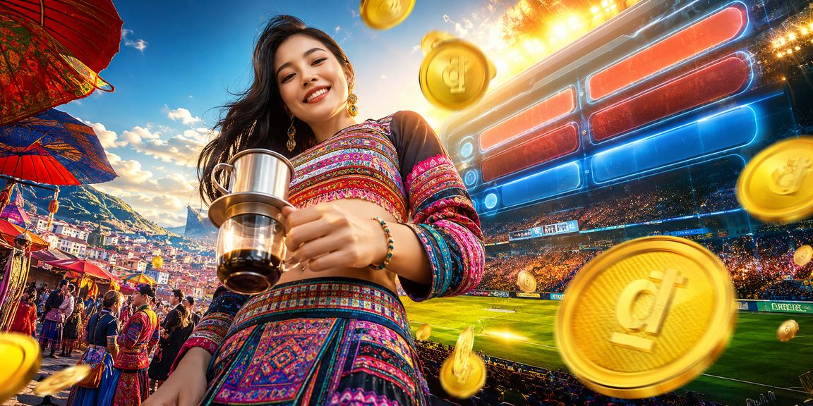 Thành viên VIP yu7 thư giãn với cà phê tại Sapa và theo dõi tài khoản trên điện thoại